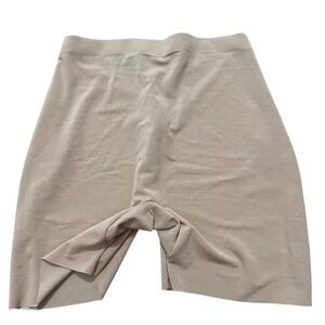 SKIMS Sheer Sculpt Low Back Short Clay Beige Shapewear Size L